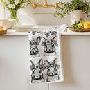 B&W Bunnies Towel-4