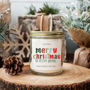 Merry Christmas Candle-4
