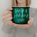 Santa is Judging Mug-2